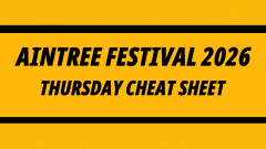 Image for Aintree Grand National Festival day 1 cheat sheet